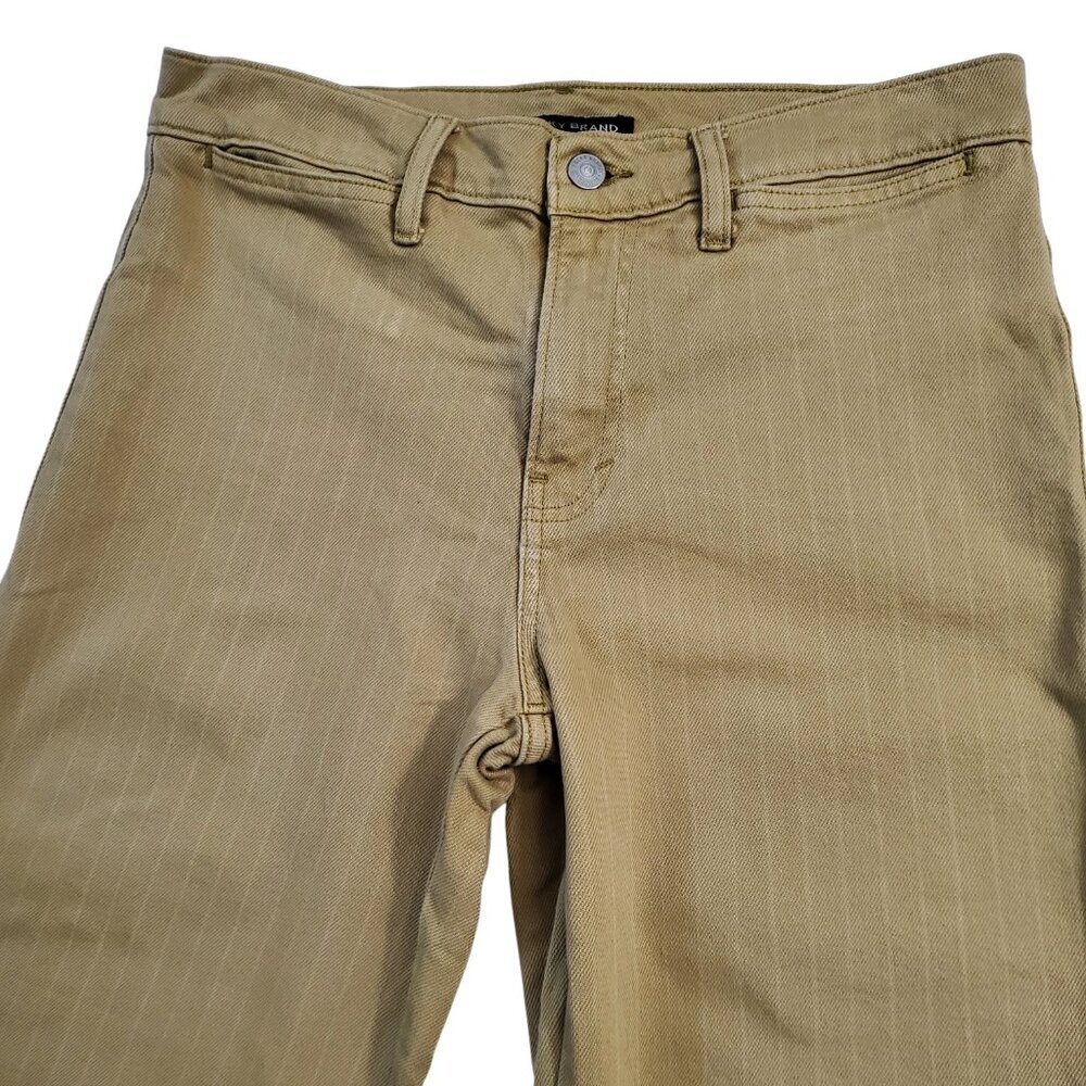 Lucky Brand Mid Rise Crop Wide Leg Jean Color Bronze Mist Size 30 - Picture 8 of 16